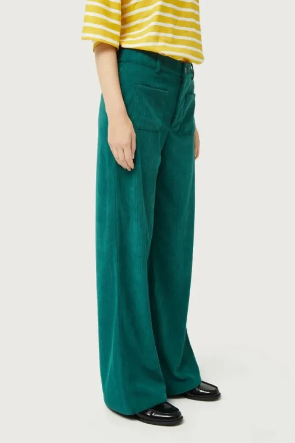 pantaln_de_pana_turquesa_4.webp Pantalón de pana turquesa-COMPAÑIAFANTASTICA Fashion