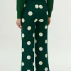 pantaln_de_punto_jacquard_4-4.webp Pantalón de punto jacquard estampado de lunares blancos-COMPAÑIAFANTASTICA Best Sale
