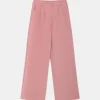 Pantalón de vestir con pinzas rosa-COMPAÑIAFANTASTICA Fashion