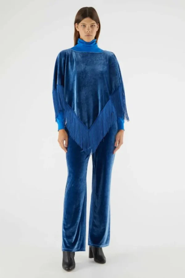 pantaln_largo_elstico_de__0-1.webp Pantalón largo elástico de terciopelo azul-COMPAÑIAFANTASTICA New