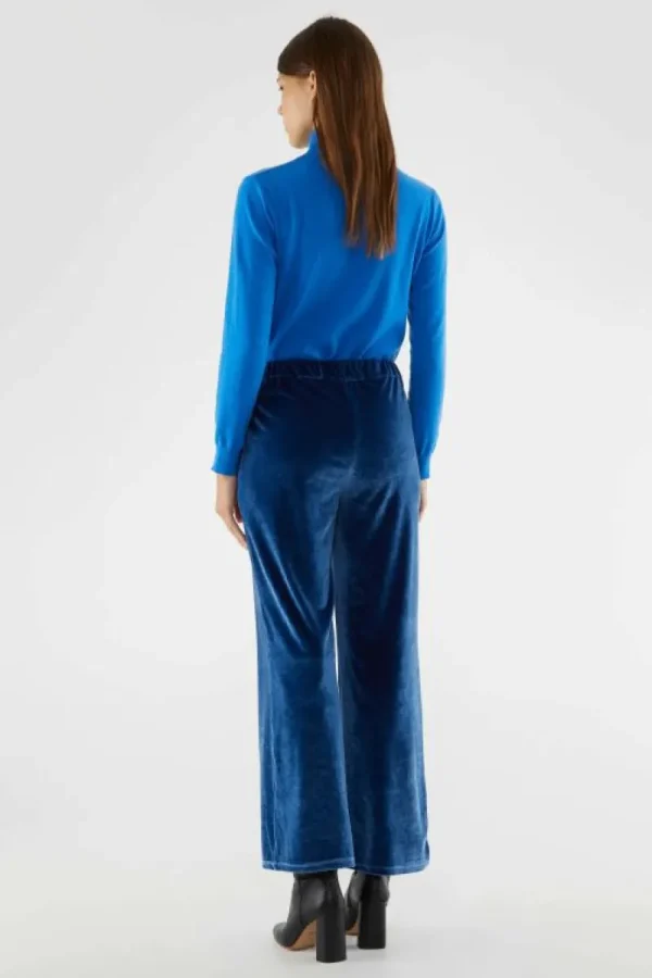 pantaln_largo_elstico_de__2-1.webp Pantalón largo elástico de terciopelo azul-COMPAÑIAFANTASTICA New