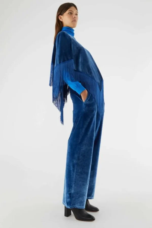 pantaln_largo_elstico_de__4-1.webp Pantalón largo elástico de terciopelo azul-COMPAÑIAFANTASTICA New