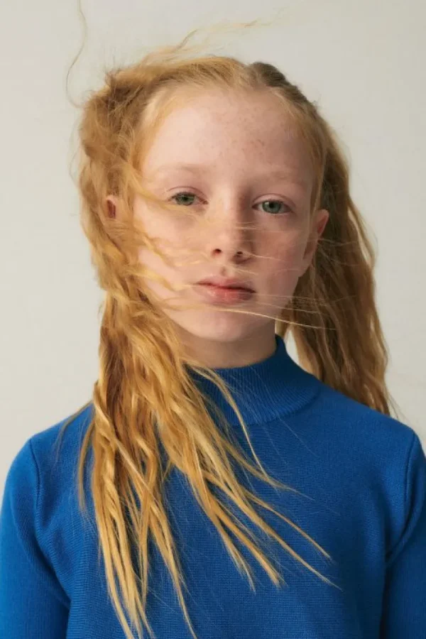 Pantalón largo unisex con estampado abstracto azul-MINI Fashion