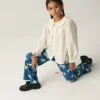 Pantalón largo unisex de algodón con estampado de caballos-MINI Store