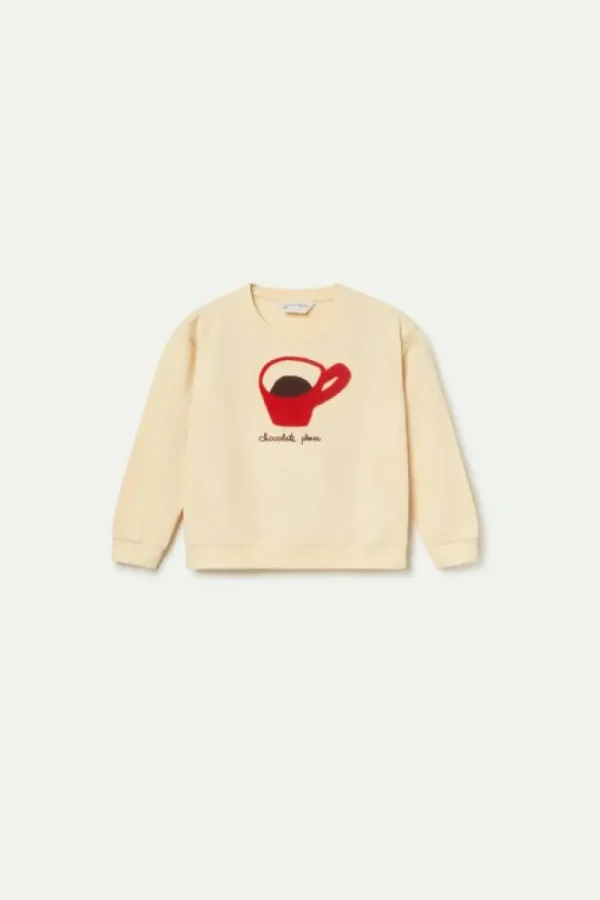 sudadera_de_nia_con_print_1-1.webp Sudadera de niña con print de café blanco crema-MINI New