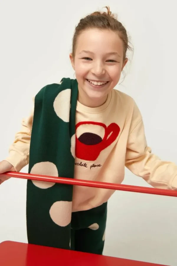 sudadera_de_nia_con_print_3-1.webp Sudadera de niña con print de café blanco crema-MINI New