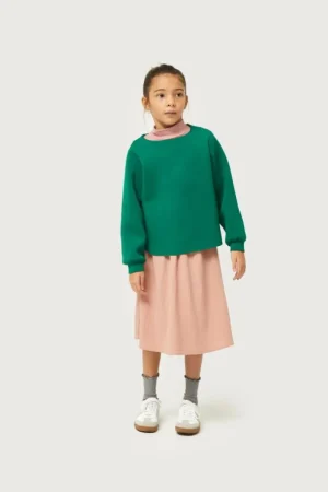 Sudadera de niña de neopreno verde-MINI Store