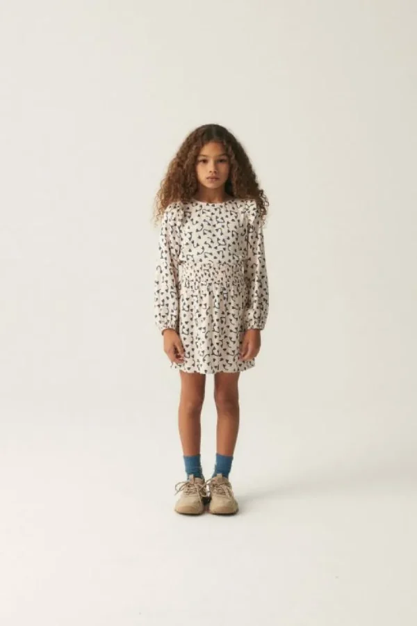 Top de niña con volantes y estampado de corazones-MINI Sale