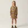Vestido corto camisero de niña con estampado de peras-MINI Flash Sale