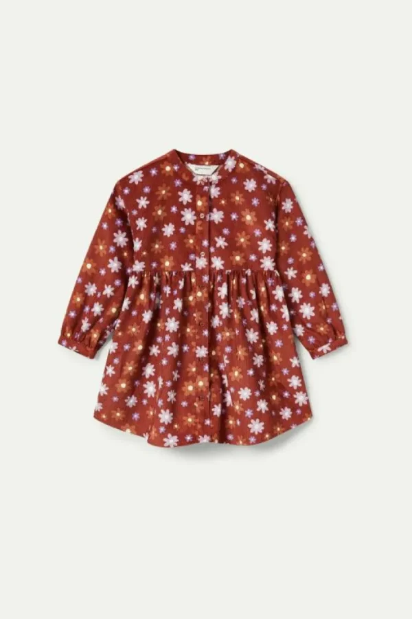 Vestido corto de niña estampado floral Montana-MINI New