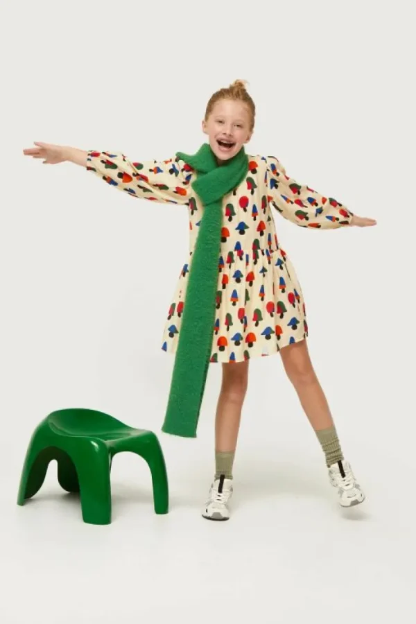 vestido_corto_de_nia_esta_3-2.webp Vestido corto de niña estampado de setas multicolor-MINI Online