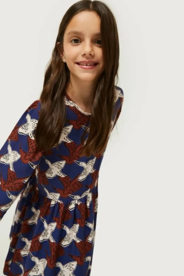 vestido_corto_de_nia_esta_3-7.webp Vestido corto de niña estampado de animales Garza-MINI Discount