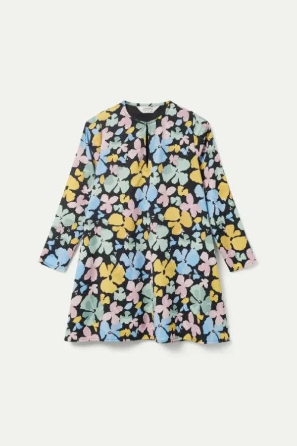 vestido_corto_estampado_f_1-2.webp Vestido corto estampado floral Jacinto-COMPAÑIAFANTASTICA Best Sale