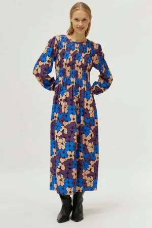 Vestido largo estampado floral Camille-COMPAÑIAFANTASTICA Cheap