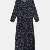 vestido_midi_en_viscosa_l_1.webp Vestido midi en viscosa LENZING™ ECOVERO™ con estampado floral azul-COMPAÑIAFANTASTICA Cheap